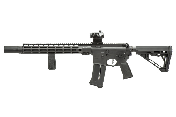 MGC4 MK2 FULL METAL M4 AEG W/ ETU AIRSOFT RIFLE FIELD READY COMBO V3 (BLACK)