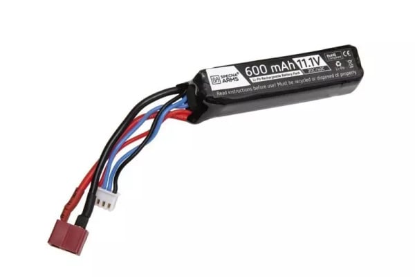 Specna Arms 11.1v 600mAh 20C Battery (Deans)