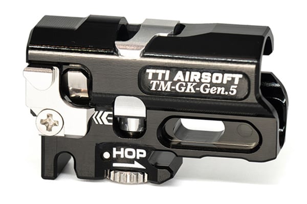 TTI Airsoft Infinity CNC TDC TM G17 Gen5 MOS / G19 Hop Up Chamber (Black)