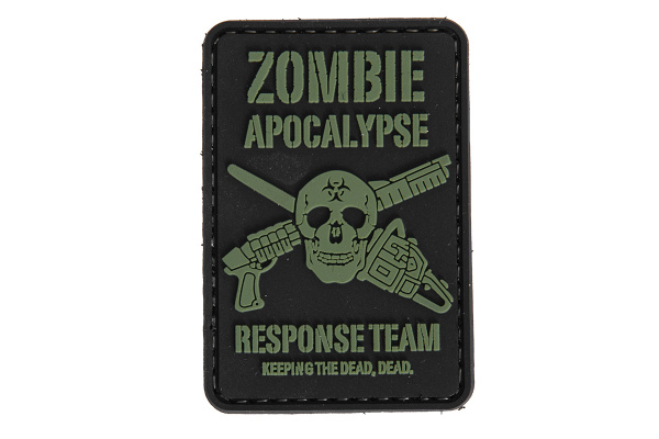 Emerson Zombie Response Team PVC Patch Velcro ( Black )