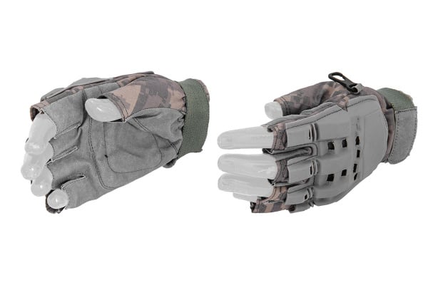 Emerson Armored Half Finger Gloves ( ACU / XL )