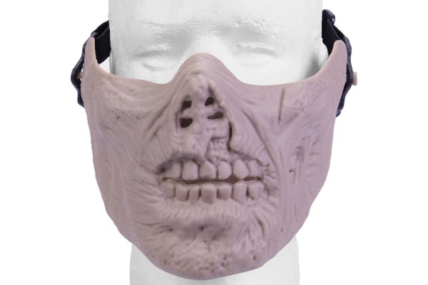 Emerson Half Face Zombie Skull Mask ( Option )