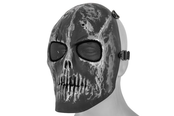 Emerson Mesh Scarred Skull Mask ( Option )