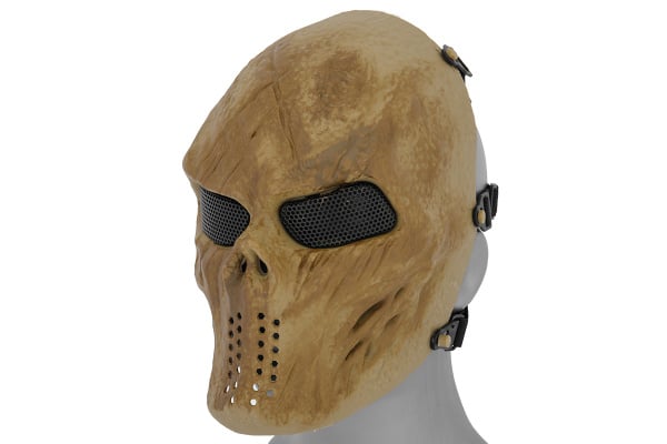 Emerson Villain Skull Mesh Face Mask ( Option )