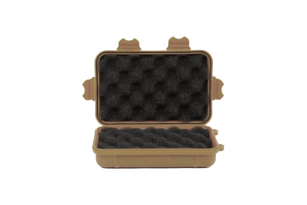 WoSport Nylon Polymer Padded Accessory Case ( Tan )