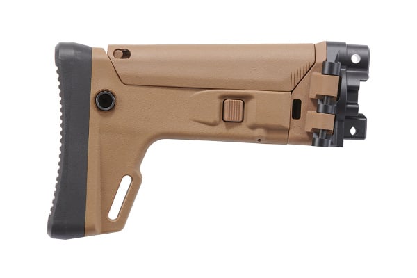 Atlas Custom Works ACR Style Stock for VFC MP5K GBB Rifle (Tan)