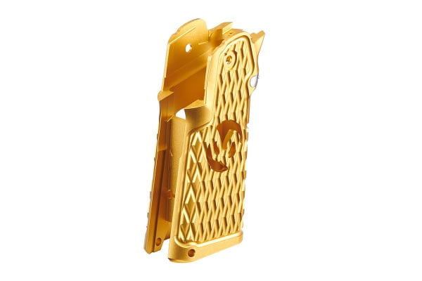 Atlas Custom Works CNC Aluminum Type 6 Grip for TM Marui Hi-Capa GBB Airsoft Pistols (Gold)