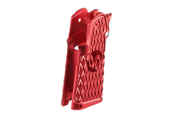 Atlas Custom Works CNC Aluminum Type 6 Grip for TM Marui Hi-Capa GBB Airsoft Pistols (Red)