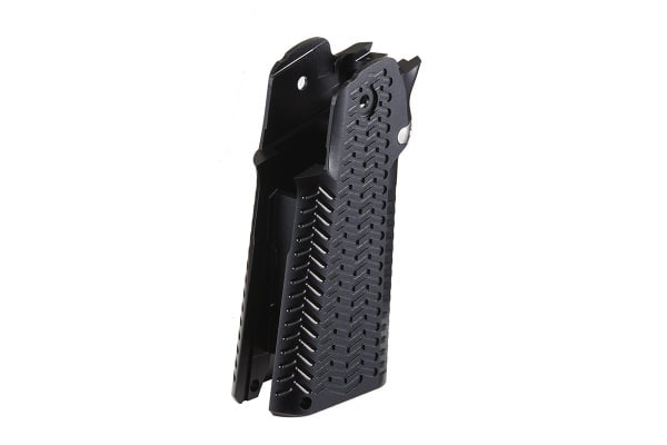 Atlas Custom Works CNC Aluminum Type 5 Grip for TM Marui Hi-Capa GBB Airsoft Pistols (Black)