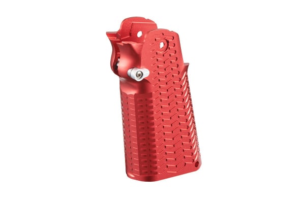 Atlas Custom Works CNC Aluminum Type 5 Grip for TM Marui Hi-Capa GBB Airsoft Pistols (Red)