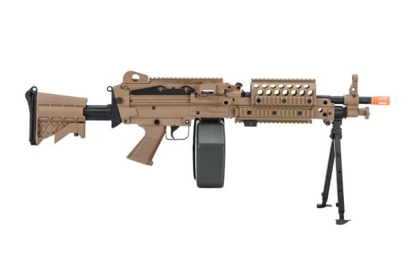 A&K MK46 Polymer Reciever AEG Airsoft LMG ( Tan )