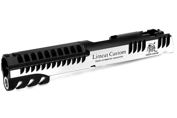 Airsoft Masterpiece LimCat Custom "2024" 5.1 Hi-Capa Slide (Black/Silver)