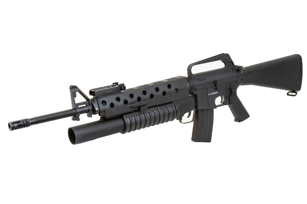 Airsoft GI Custom "My Little Friend" M16VN Grenadier AEG Airsoft Rifle