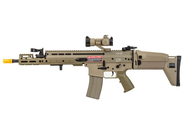 Airsoft GI Custom MK16 MREX AEG Airsoft Rifle ( Tan )