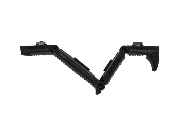 Amoeba Adjustable Modular Front M-Lok Angle Grip ( Black )