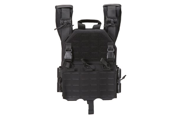 Lancer Tactical 2018 Front/Back Pro Plate Carrier (Black)