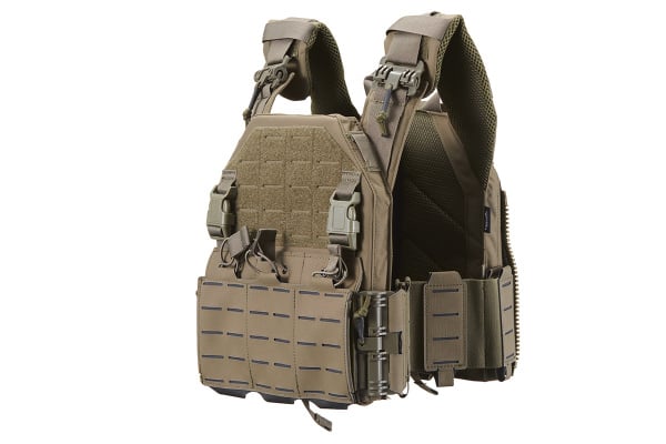 Lancer Tactical 2018 Front/Back Pro Plate Carrier (Ranger Green)