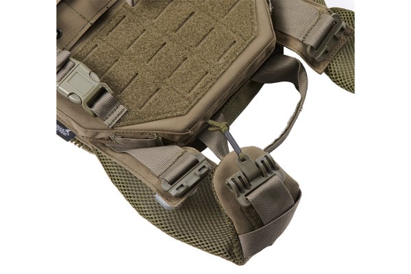 Lancer Tactical 2018 Front/Back Pro Plate Carrier (Ranger Green)