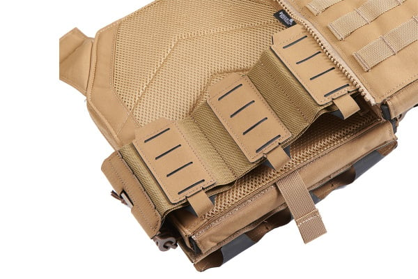 Lancer Tactical 2018 Front/Back Pro Plate Carrier (Tan)