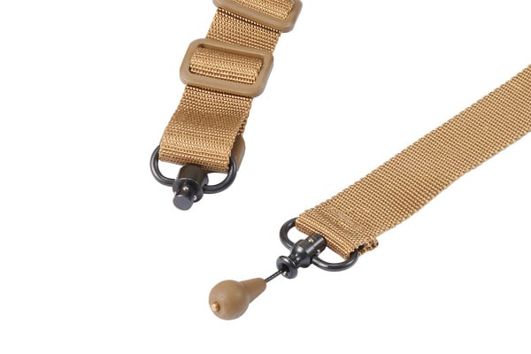 Lancer Tactical QD 2 Point Rifle Sling (Tan)