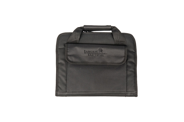 Lancer Tactical CA-L127 Large Portfolio Pistol Case ( Black )