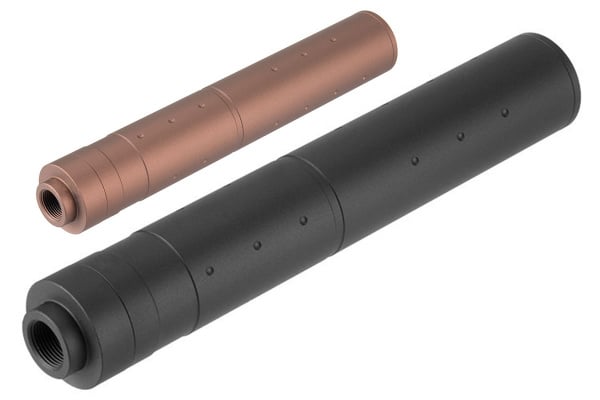 Lancer Tactical 195mm Aluminum Dot Mock Suppressor ( Option )