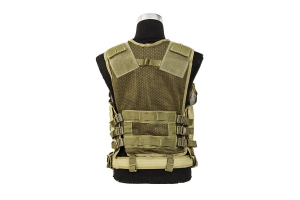 Classic Army Tactical Cross Draw Vest ( Tan )