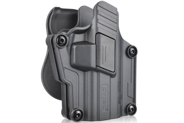 CYTAC Mega-Fit GEN 2 Hardshell Holster (Black)