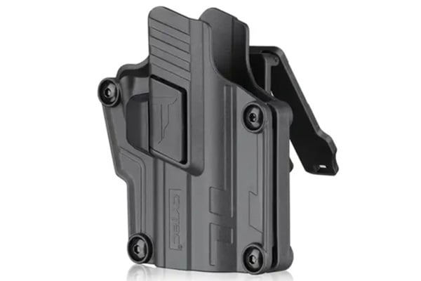 CYTAC Mega-Fit GEN 2 Hard Shell Holster w/ Upgraded Belt Clip (Black)