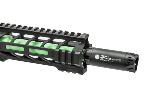 Lancer Tactical HPA Custom M4 Airsoft Rifle ( Black / Green )