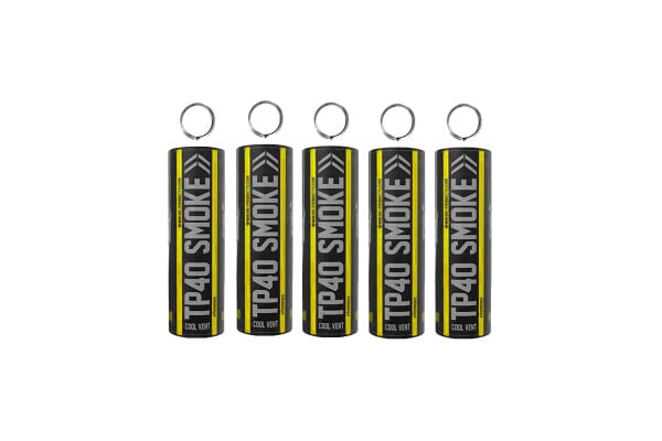 Enola Gaye Top Pull Airsoft Smoke Grenade 5 Pack ( Yellow )