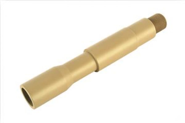 Golden Eagle Airsoft M4 Full Metal 4.5" Outer Barrel Extension ( Tan )