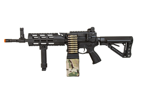 G&G CM16 LMG AEG Airsoft Light Machine Gun ( Black )