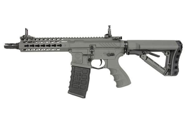 G&G Combat Machine CM16 SRS KeyMod M4 Carbine AEG Airsoft Rifle ( Grey )