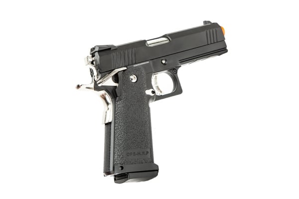 JG Golden Eagle IMF 3301 OPS-M.RP Hi-Capa GBB Airsoft Pistol ( Black )