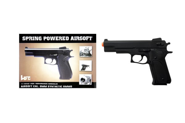 HFC HA107B 1911 Sub Compact Spring Airsoft Pistol ( Black )