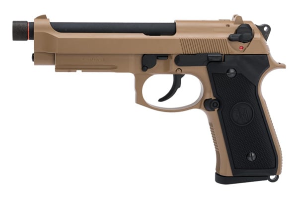 KJW Full Metal M9A1 CO2 Gas Blowback Airsoft Pistol (Dark Earth)