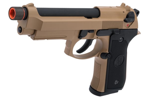 KJW Full Metal M9A1 CO2 Gas Blowback Airsoft Pistol (Dark Earth)