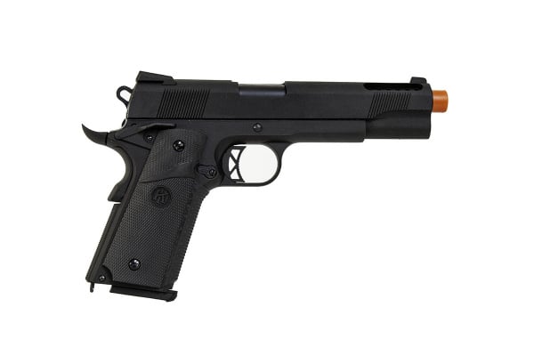 KLI KRV 1911 5" Ported Barrel Gas Airsoft Pistol ( Black )