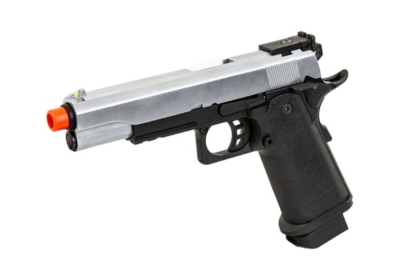 KLI Dual Power Hi-Capa 5.1 Gas Blowback Airsoft Pistol ( Two Tone )