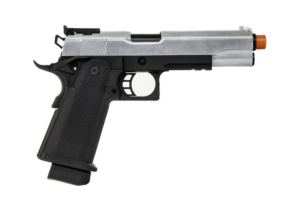 KLI Dual Power Hi-Capa 5.1 Gas Blowback Airsoft Pistol ( Two Tone )