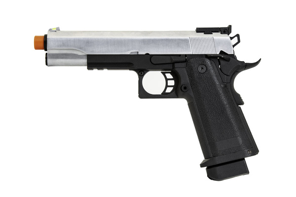 KLI Dual Power Hi-Capa 5.1 Gas Blowback Airsoft Pistol ( Two Tone )