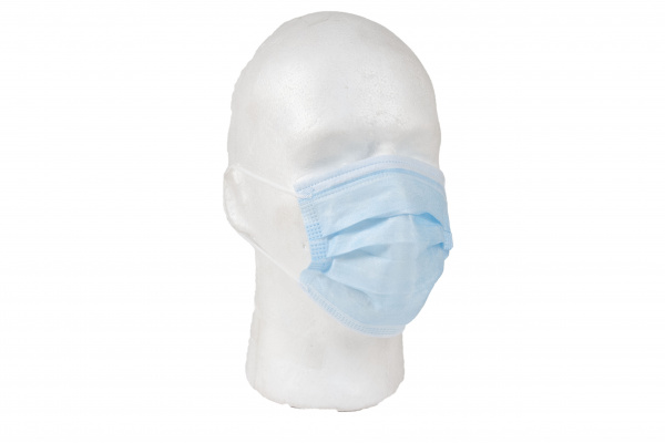 Disposable Protective Kids Mask - 50 PCS ( Blue )