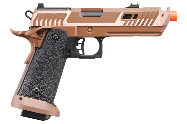 KLI Hicapa Baba Yaga 2 Dual Power Blowback Airsoft Pistol (Bronze)