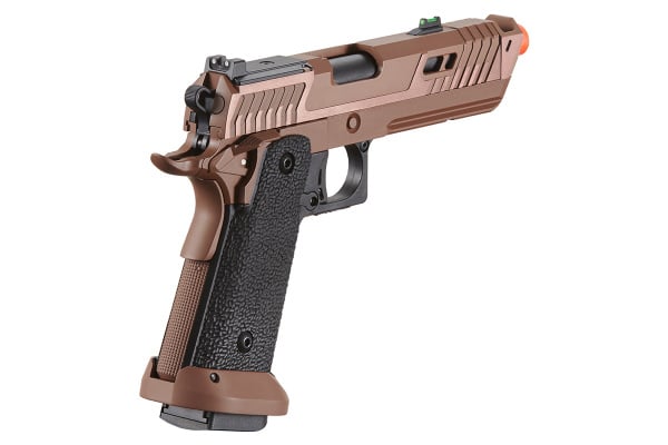 KLI Hicapa Baba Yaga 2 Dual Power Blowback Airsoft Pistol (Bronze)