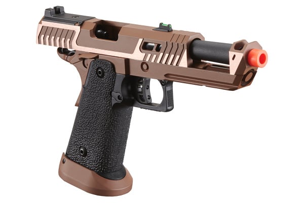 KLI Hicapa Baba Yaga 2 Dual Power Blowback Airsoft Pistol (Bronze)