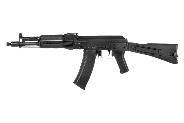 LCT Airsoft AK104 Steel AEG Airsoft Rifle With Folding Stock ( Black )