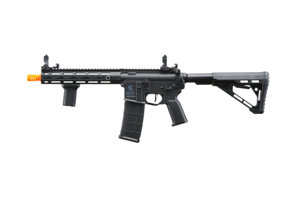 Lancer Tactical Gen 3 Hellion M-LOK 10" Airsoft M4 AEG with Delta Stock (Black)