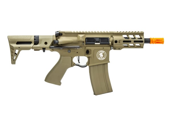 Lancer Tactical Enforcer Proline Gen 2 Battle Hawk 4" PDW AEG Airsoft Rifle ( Tan )