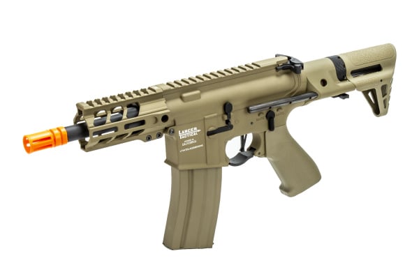 Lancer Tactical Enforcer Proline Gen 2 Battle Hawk 4" PDW AEG Airsoft Rifle ( Tan )